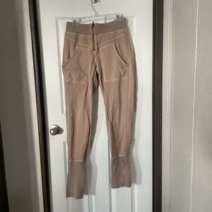 Free People Textured Tan Pants